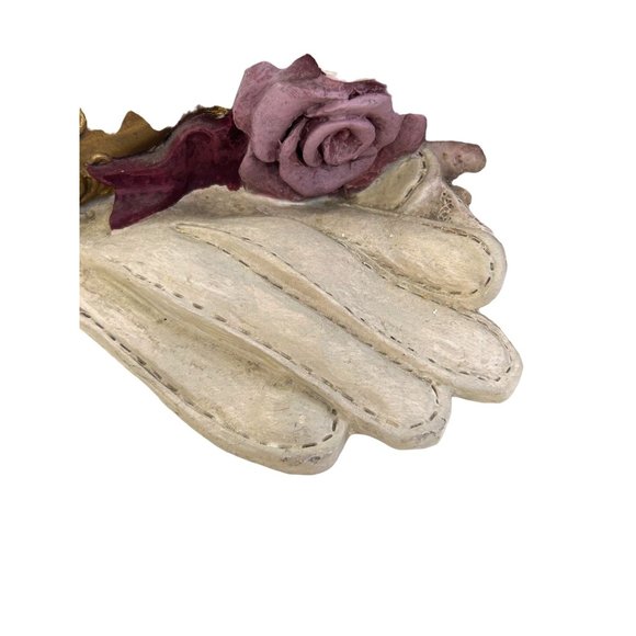 Figi Graphics Boudoir Reflection Vintage 1996 Victorian Clock Resin 1AA Battery - Picture 7 of 17